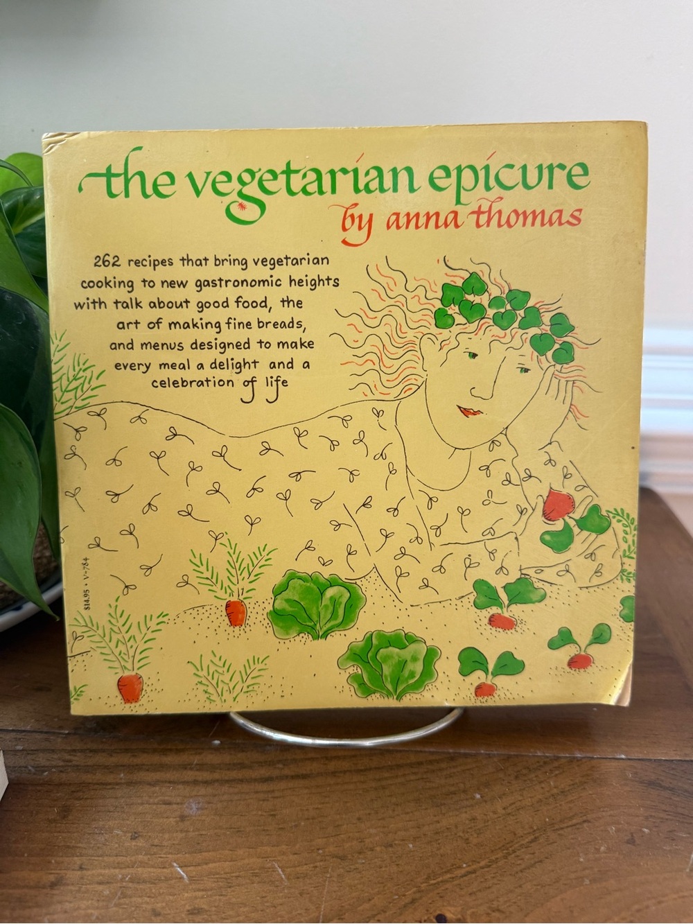 1972 Vintage - The Vegetarian Epicure Cookbook - excellent vintage condition